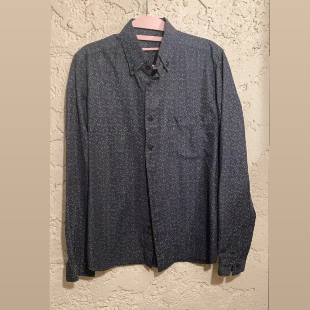 Black and blue shirt
